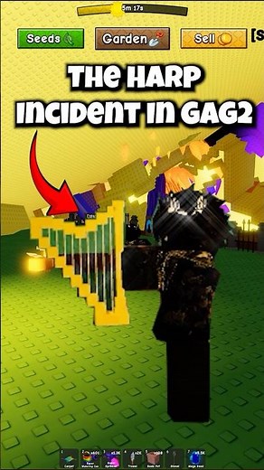 The HARP Incident In Grow A Garden 2 #roblox #growagarden2