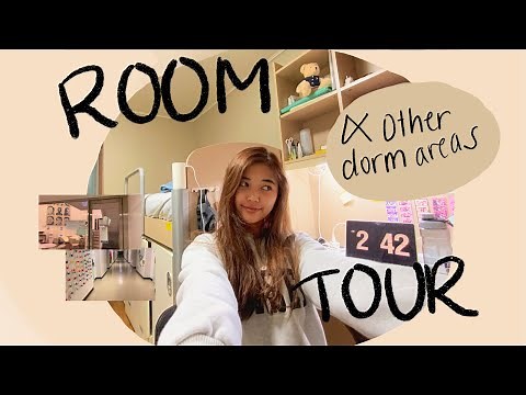 YONSEI UNIVERSITY UIC | Dorm Room Tour + other areas (Songdo Dormitory Triple Room)