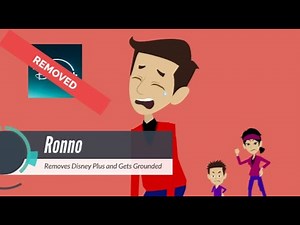 Ronno Removes Disney Plus and Gets Grounded