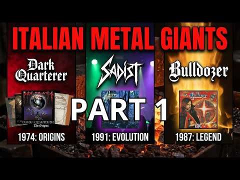 🔥Made in Italy, Forged in Metal | Best Italian Heavy Metal Bands (Part 1)