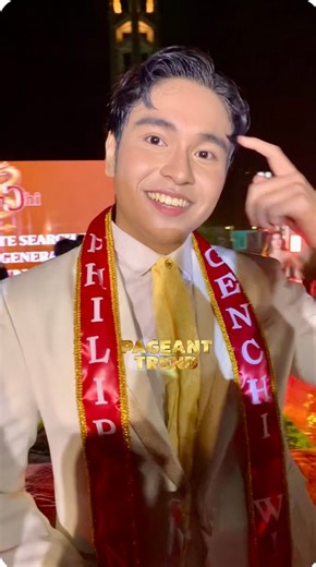 Interview with the first ever winner of Gen Chi Philippines 2025 Aldrich Perez after the announcement of winners Congratulations once again for winning the title. #GenChiPhilippines2025 #PageantTrend | Pageant Trend