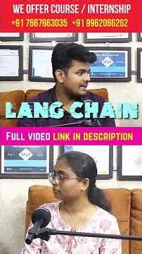 What Is LangChain? Why Every AI Developer Uses It in 2026 🚀 | kaashiv infotech