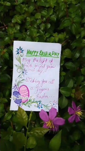 How to make handmade greeting card for easter 2026🐰✨ #short #diy #viral #happyeaster