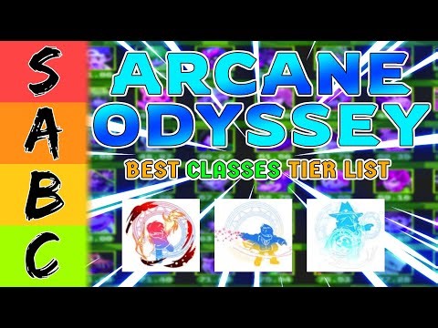 Arcane Odyssey Class Tier List (January 2026) | Roblox Best PVE S Tier Mage & Oracle!
