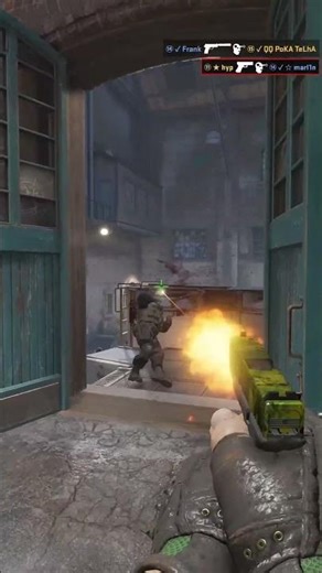 GLOCK 4K! #cs2 #cs2overpass #cs2clips #cs2highlights #gaming #cs2moments #counterstrike #csgoclips