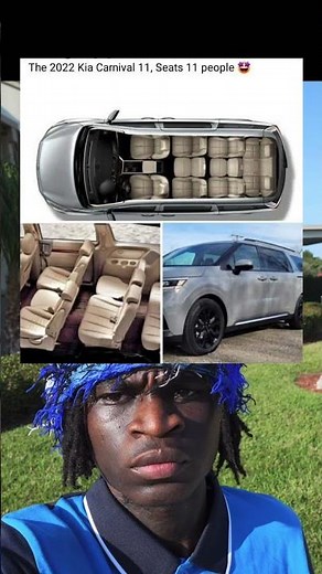 The 2022 Kia Carnival 11, Seats 11 people