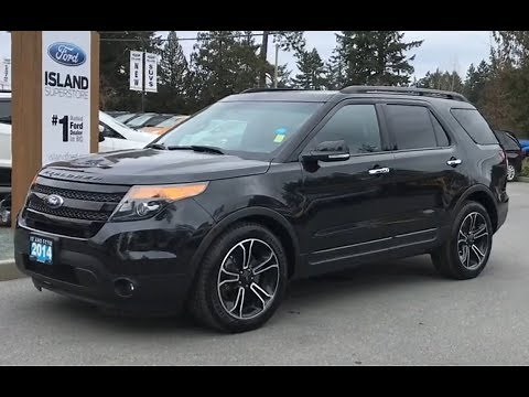 2014 Ford Explorer Sport W/ DVD, leather, AWD Review| Island Ford