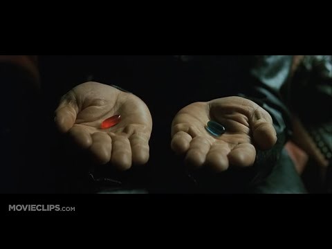Blue Pill or Red Pill - The Matrix Movie CLIP (1999) HD