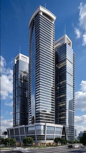 Building a Modern Skyscraper from Scratch Full Construction Process Timelapse