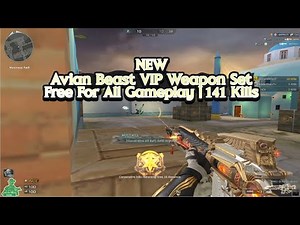 Crossfire West | [NEW] Avian Beast VIP Weapon Set | Free for All | 141 Kills