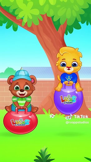 Fall, laugh, repeat - that’s how Lucas and friends play! 😂🎉 🎶 Join the fun with Lucas and friends │ 🧸 Play with toys │ 👕 Explore cool t-shirts │ 📚 learning books │ 🎨 Watch fun GIFs │ 🔗 Check the link in bio #funwithlucasandfriends #funnyvideo #preschoolfun #bouncyballfun #funnytiktok #tiktokfun #playtimefun #giggle #laugh #fyp #lucasandfriends