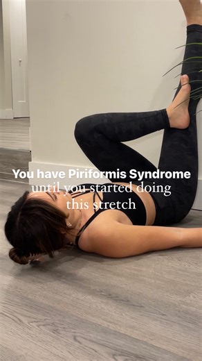 Did you know that just one minute of Wall Figure 4 can: • It deeply opens the glutes and engages the deep lateral rotators, providing relief for sciatic pain by creating space around the sciatic nerve. • It helps alleviate hip tension and lower back pain • Can even contribute to releasing stressful emotions stored in the hips. #piriformissyndrome #sciatica #sciaticarelief #backpain #backpainrelief #hippain #hippainrelief #yogapose | Rachel Pantano