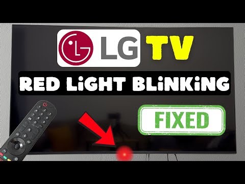 LG TV Won’t Turn On – Red Light Blinking (6 FIXES!)
