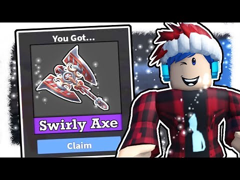 BEST WAY To Get The NEW SWIRLY AXE!!