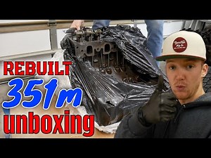 Opening Up A Rebuilt 351m Engine Plus Bits And Pieces - 79 Ford F250 #midnightmaroon