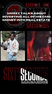Mozzy talks about spending the money he got from #CMG on property 🏎️💨⏰🏁 #hiphop #investing #explorepage✨ #mozzy | Gone In 6ixty Seconds