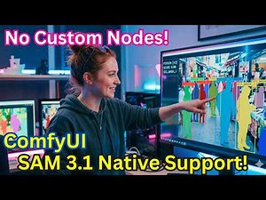 ComfyUI With SAM 3.1 Segmentation Native Support! No Custom Nodes