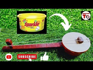 How To Make Unique Musical Instrument From Waste Materials | Tumbi Kaise Banaye | Homemade Ektara