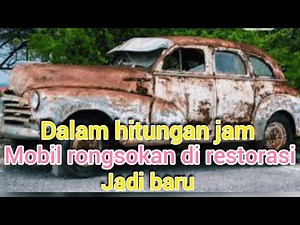 Mobil rongsokan jadi baru Ditangan Ahli #restorasi #mobil