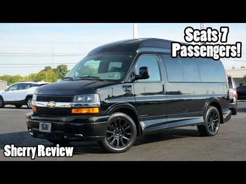 BLACKED OUT 2021 Chevrolet 7 Passenger LUXURY Travel Van | Chad The Van Man
