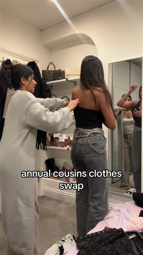 Annual Cousins Clothes Swap for Christmas