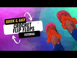 Viral Crochet Flip Flop (Quick & Easy)