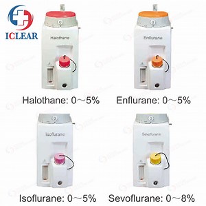 [Hot Item] CE Approved Medical Anesthesia Vaporizer Halothane Enflurane Isoflurane Sevoflurane Vaporizer