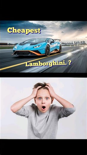 cheapest Lamborghini car's we can buy #youtubeshorts #lamborghini