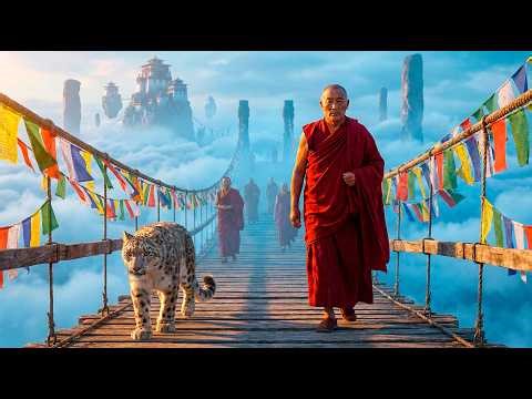 Tibetan Monks on Sky Bridges — Deep Mantra for Nervous System Reset | Stop Overthinking & Find Calm