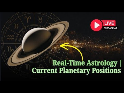 Real-Time Astrology | Current Planetary Positions