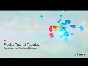 Graphical User Interface Updates for Fidelity
