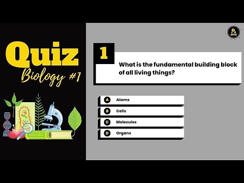Biology General Knowledge Quiz #1 | Biology Multiple Choice Quiz | How Much Do You Know?