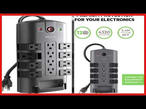 Surge Protector Multi-Outlet Power Strip: Protect and Power All Your Devices with Ease