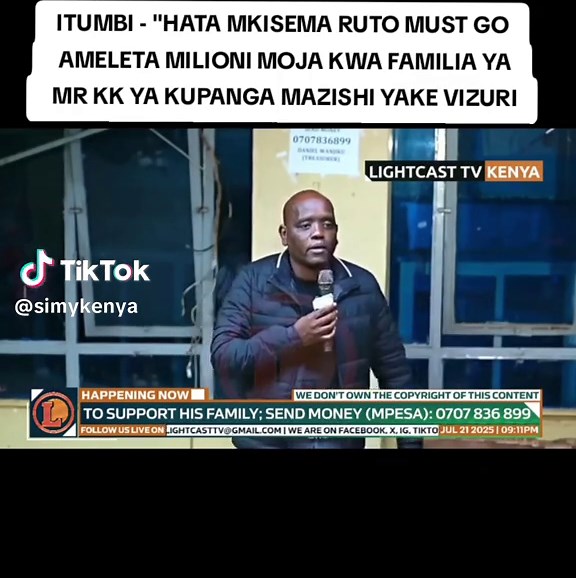 #simykenya #emotional #sad #rip #mrkk #ruto #itumbi