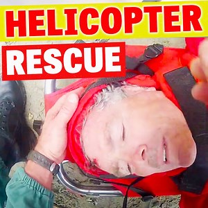 12K views · 127 reactions | Helicopter Rescue! Person Stuck On Dangerous Cliffside  | Real Life Rescue | Facebook