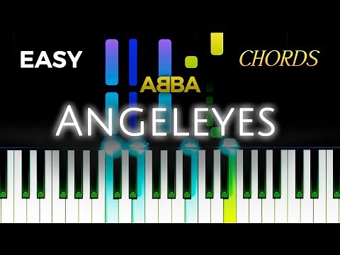 Abba - Angeleyes - EASY Piano CHORDS TUTORIAL by Piano Fun Play