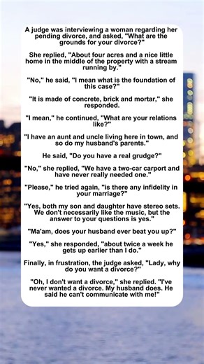 Communication Problems #divorce #court #funny #judge#humor #joke #laugh #mem #wife #shorts