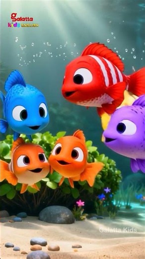 Underwater Fish Adventure | Kids Song #Shorts