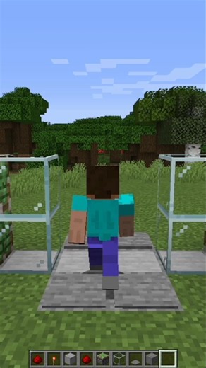 minecraft automatic door#minecraft #shorts