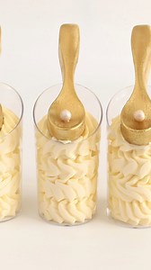 Recipe in comments 👇 This White Chocolate Mousse has a soft, creamy texture with a rich white chocolate flavor. It whips up thick, pipes cleanly, and stays stable once chilled. I use it for chocolate mousse cups, dessert jars, and plated desserts when clean layers and smooth texture matter. | Cupcake Savvy