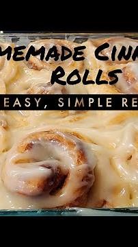 EASY Cinnamon Rolls! SIMPLE, Delicious, better than Cinnabon!