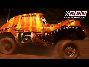 Hardest Hits From Thunder Hollow | Racing Sports Network | Pixar Cars | ‪@disneyjr‬