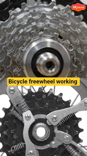 Bicycle freewheel working . #cad #pump#design #solidworks #engineering #autocad