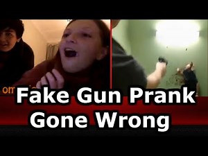 Fake Gun Prank On Omegle