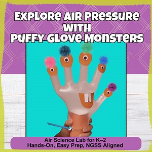 Air Science Experiment for K–2 | Hands-On STEM Lab with Glove Monster