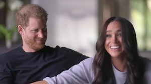 Meghan Markle laughs recalling moment she curtseyed to Queen in first official meeting