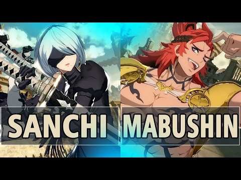 GBVSR:🔥Sanchi (2B) Vs Mabushin (Wilnas)🔥| High Level Gameplay.