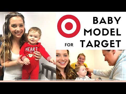 BABY MODELING FOR TARGET | Behind the scenes of Eva's baby model commercial photoshoot for Target