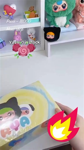 YaYa v1 အတန်ဆုံးနဲ့အလှဆုံးပါ Yangon cod ရပါတယ်✨#fypシ゚ #positivevibe #Menoshop #blindbox #Yayav1