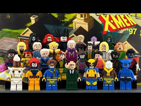 LEGO X Men '97 | How To Build All Main Characters